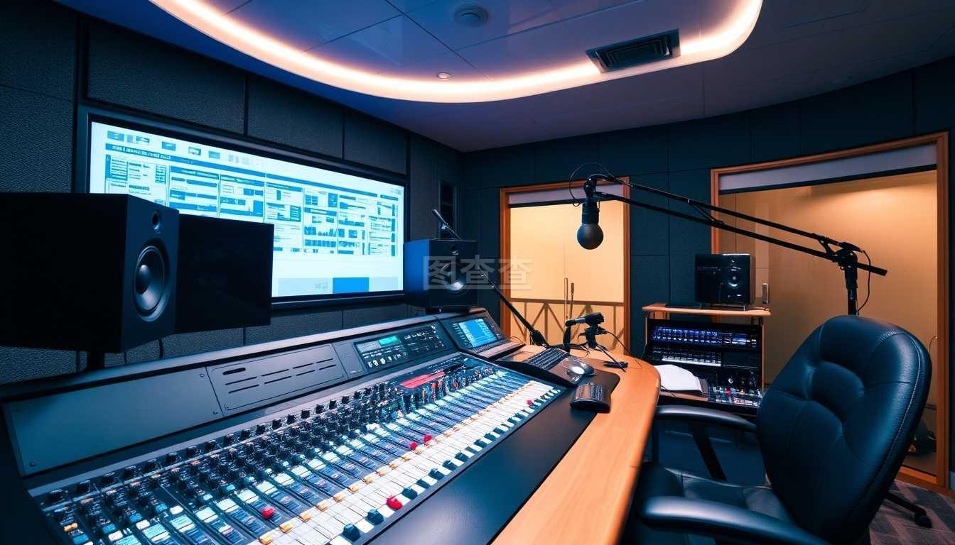 录音棚混音台与专业音乐制作软件开发 现代音乐创作的双翼
